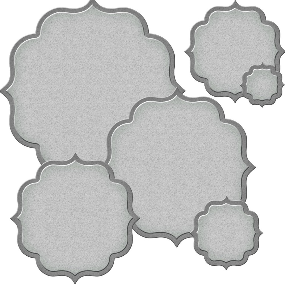 Spellbinders Nestabilities LABELS FIFTY 6 pcs - Picture 3 of 3